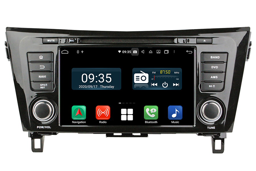Nissan Qashqai X trail Rogue J11 2014-2017 Aftermarket Android Head Unit Navigation Car Stereo 